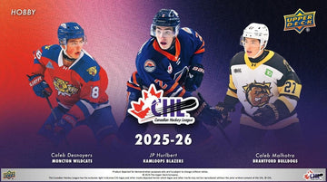 2025-26 Upper Deck CHL Hockey Hobby Box