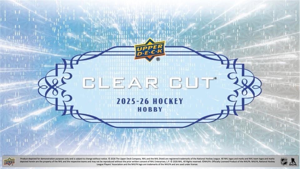 2025-26 Upper Deck Clear Cut Hockey Hobby Box