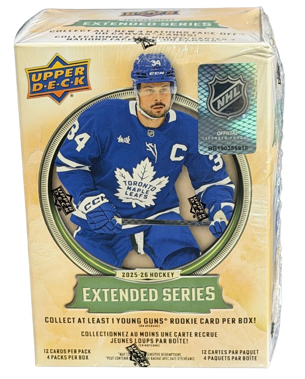 2025-26 Upper Deck Extended Series Hockey Blaster Box