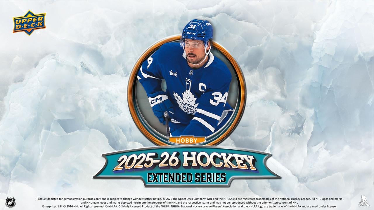 2025-26 Upper Deck Extended Series Hockey Hobby Box