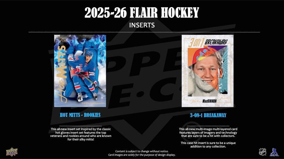 2025/26 Upper Deck Flair Hockey Hobby Box
