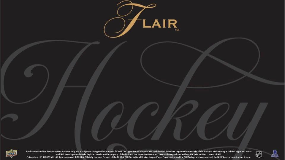 2025/26 Upper Deck Flair Hockey Hobby Box