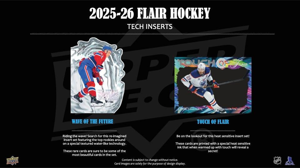 2025/26 Upper Deck Flair Hockey Hobby Box
