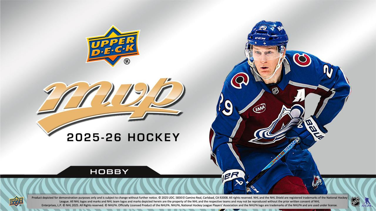 2025/26 Upper Deck MVP Hockey Hobby Box