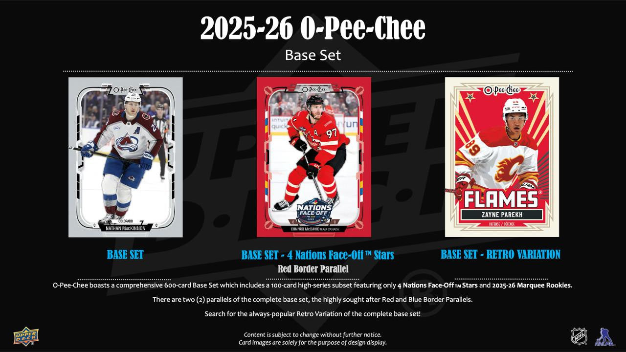 2025/26 Upper Deck O-Pee-Chee Hockey Blaster Box