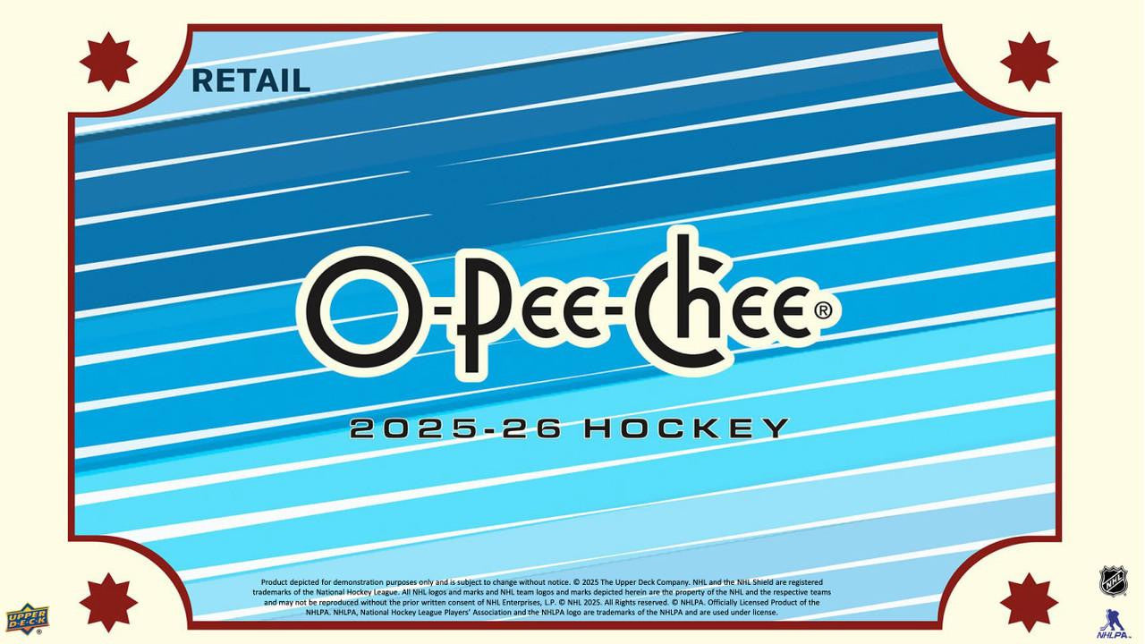 2025/26 Upper Deck O-Pee-Chee Hockey Blaster Box