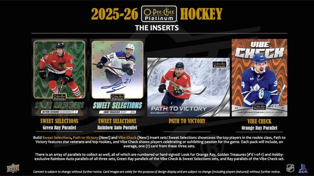 2025-26 Upper Deck O-Pee-Chee Platinum Hockey Hobby Box