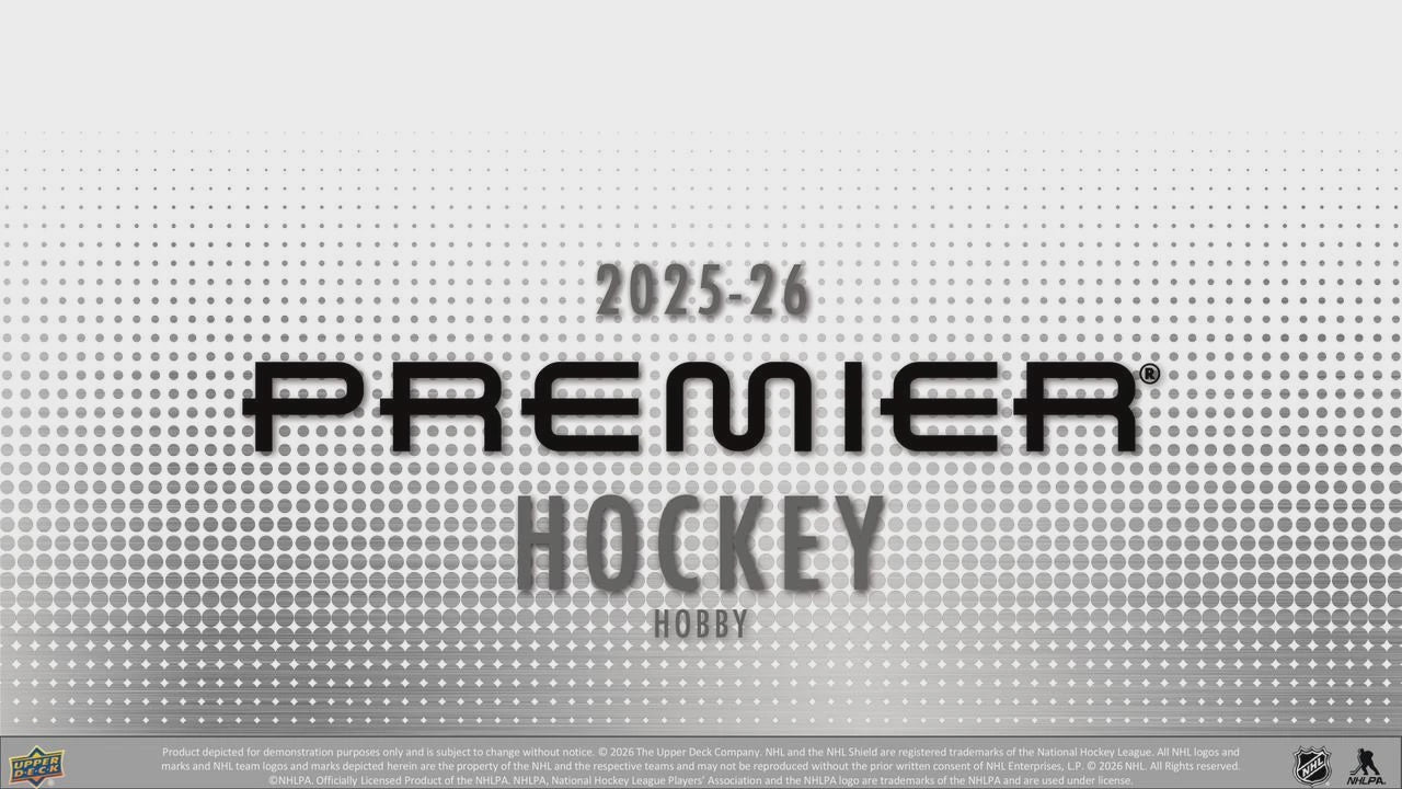 2025-26 Upper Deck Premier Hockey Hobby Case (10)