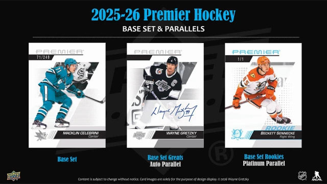 2025-26 Upper Deck Premier Hockey Hobby Case (10)