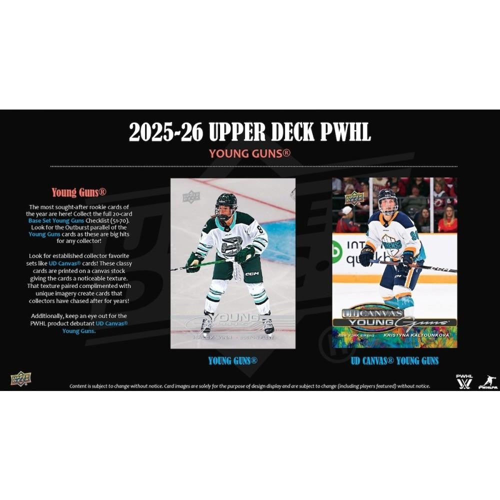2025-26 Upper Deck PWHL Hockey Blaster Box