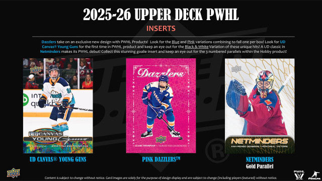 2025-26 Upper Deck PWHL Hockey Hobby Box