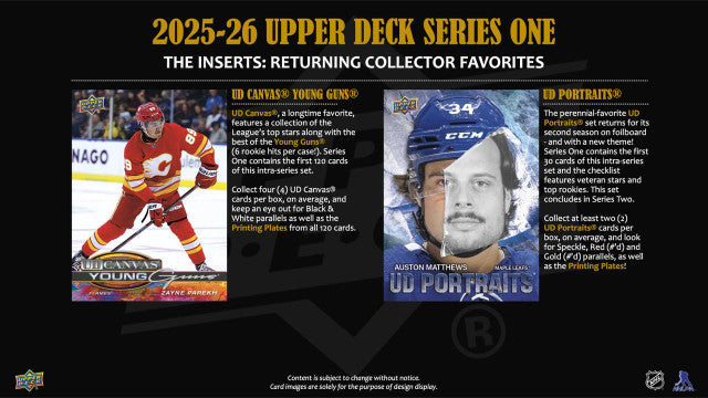 2025/26 Upper Deck Series 1 Hockey Hobby Case (12)