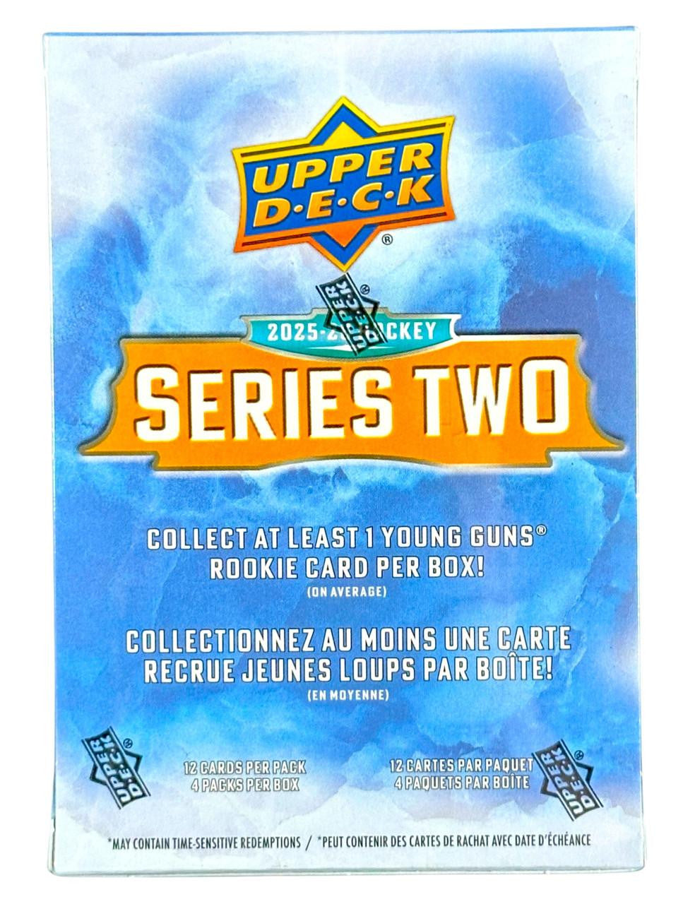 2025/26 Upper Deck Series 2 Hockey Blaster Box
