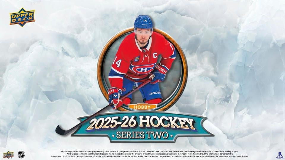 2025-26 Upper Deck Hockey Series 2 Hobby Box