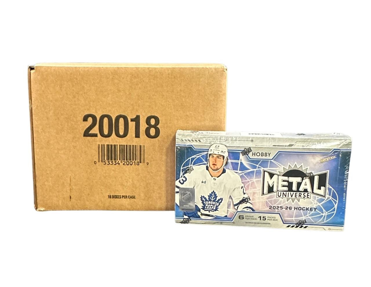 2025/26 Upper Deck Skybox Metal Universe Hockey Hobby Box CASE (16)