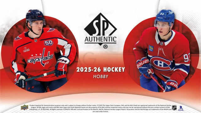 2025-26 Upper Deck SP Authentic Hockey Hobby Box (PRESELL)