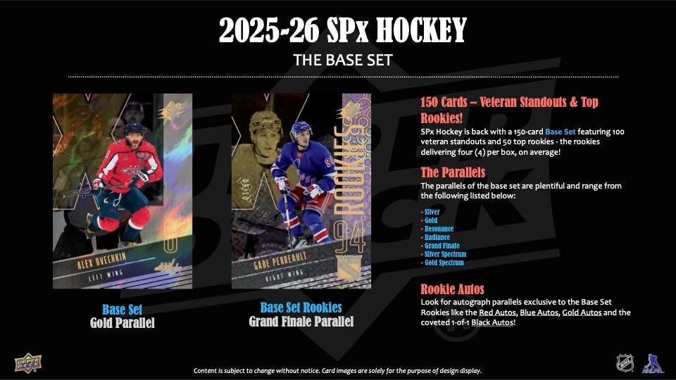 2025/26 Upper Deck SPx Hockey Hobby Case (20)