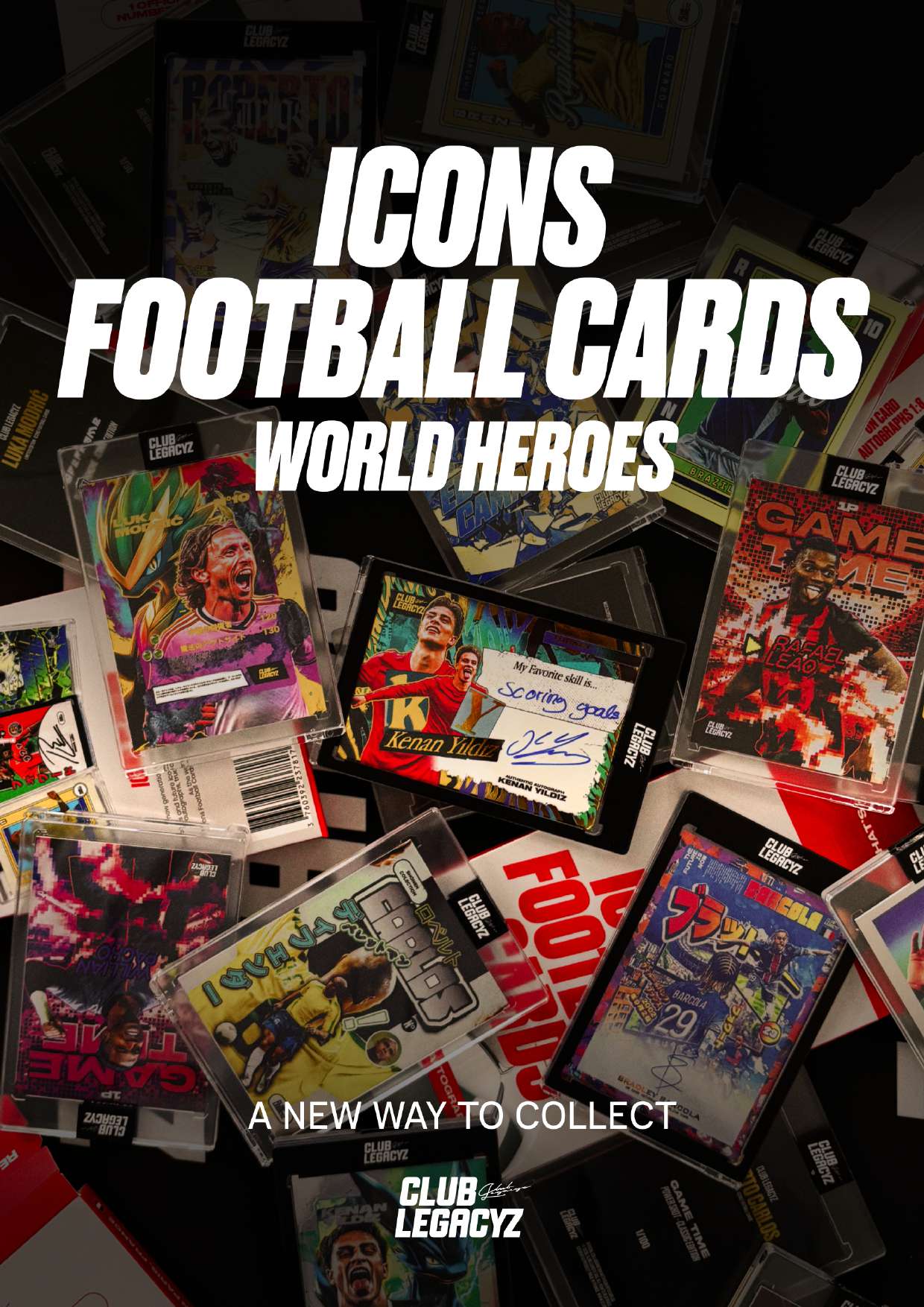 2026 Club Legacyz Icons World Heroes 4th Edition Hobby Box
