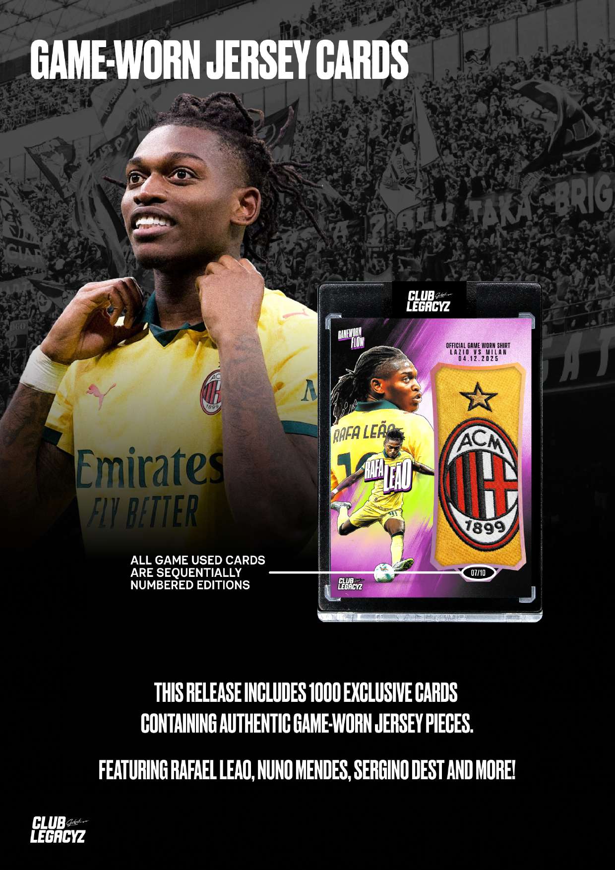 2026 Club Legacyz Icons World Heroes 4th Edition Hobby Box
