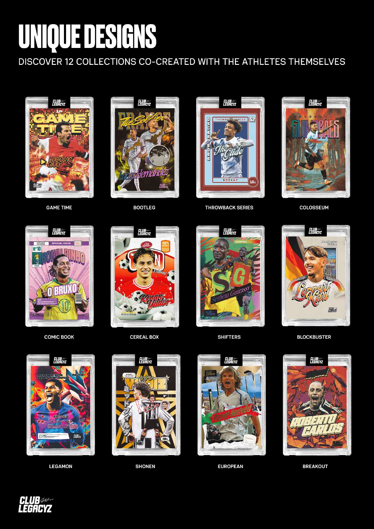 2026 Club Legacyz Icons World Heroes 4th Edition Hobby Box
