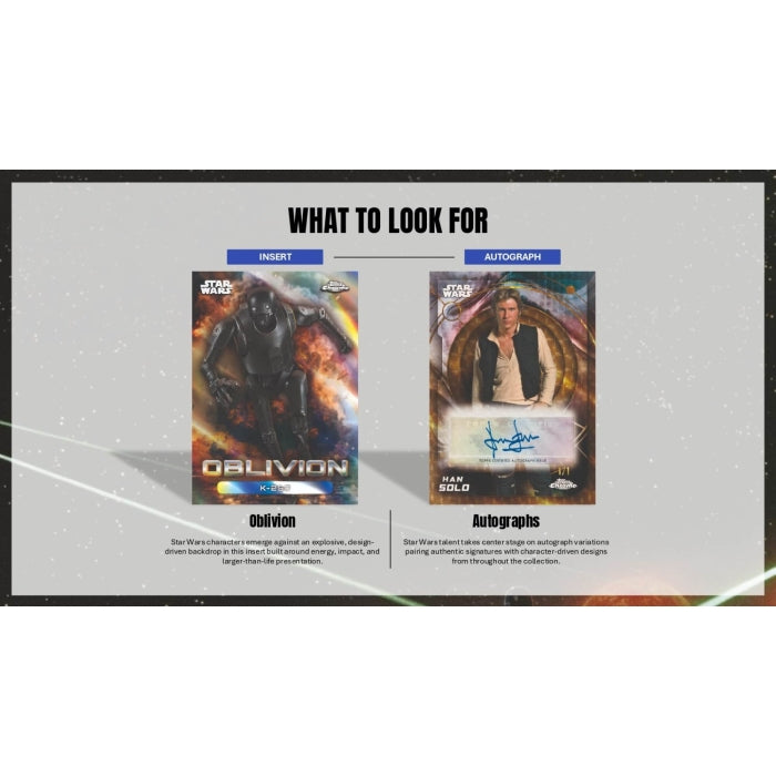 2026 Topps Chrome Star Wars Hobby Box