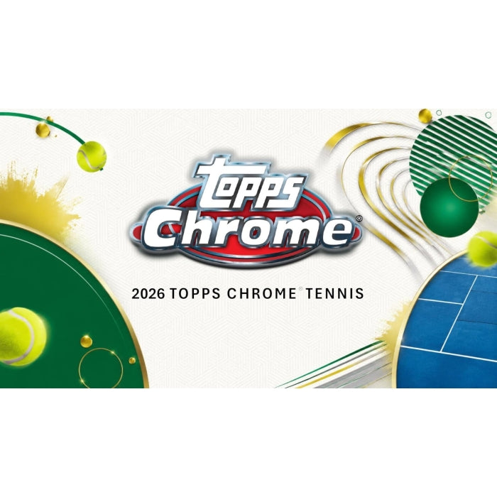 2026 Topps Chrome Tennis Hobby Box