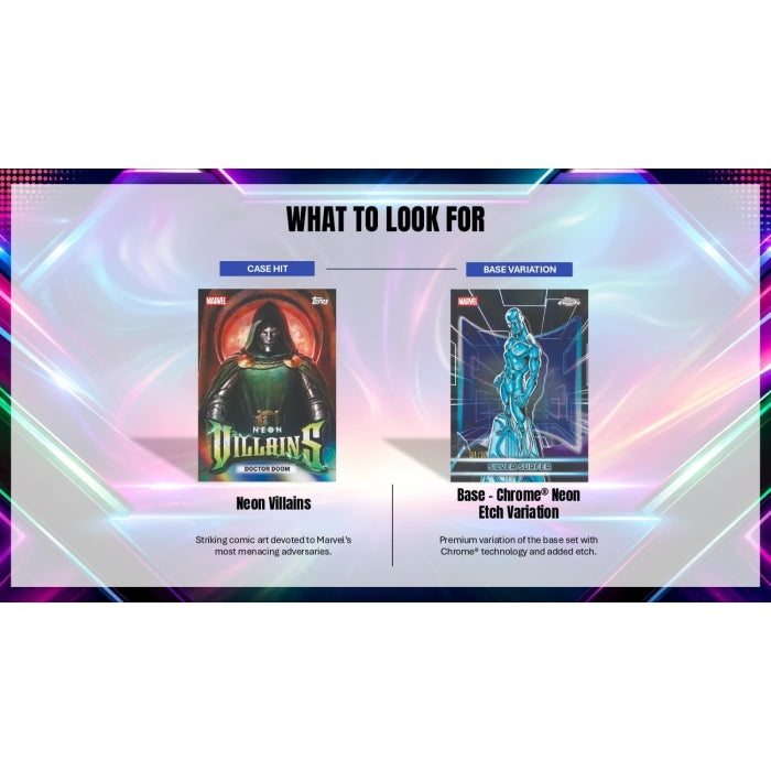 2026 Topps Marvel Neon Hobby Box