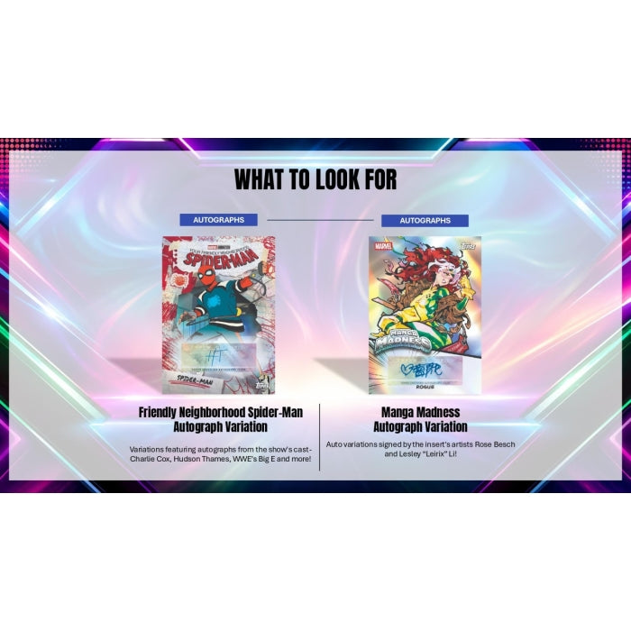 2026 Topps Marvel Neon Mega Box
