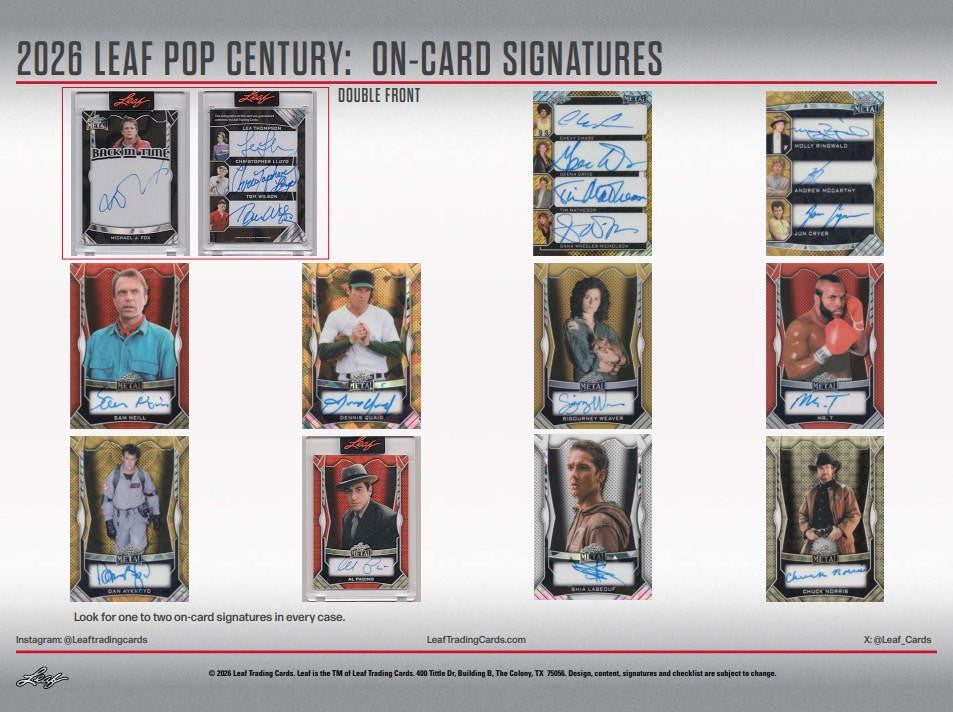 2026 Leaf Pop Century Hobby Box