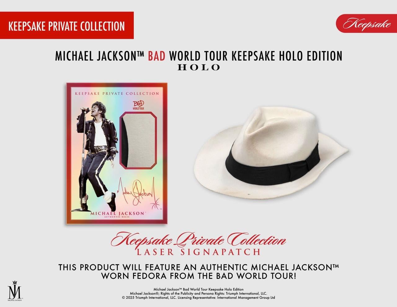 2026 Keepsake Michael Jackson Bad World Tour Holo Breaker Edition Box