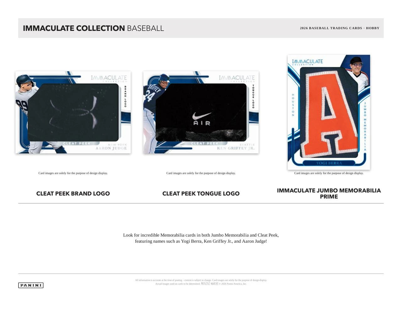 2026 Panini Immaculate Baseball Hobby Box