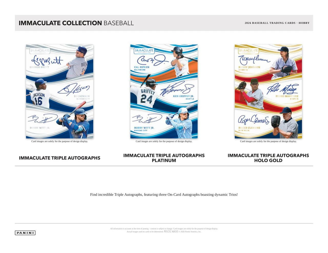 2026 Panini Immaculate Baseball Hobby Box