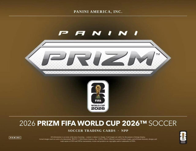 2026 Panini Prizm FIFA World Cup Soccer Hobby Mega Box