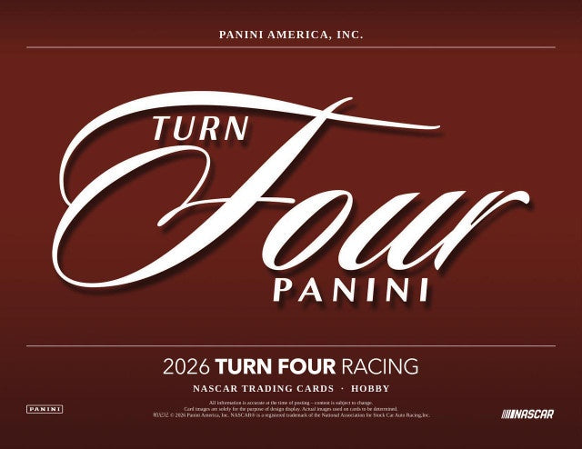 2026 Panini Turn Four Racing Hobby Box