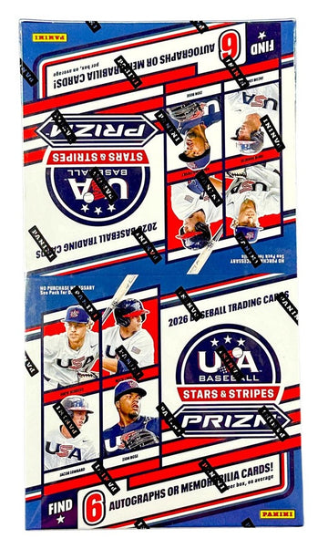 2026 Panini USA Stars & Stripes Prizm Baseball Hobby Box