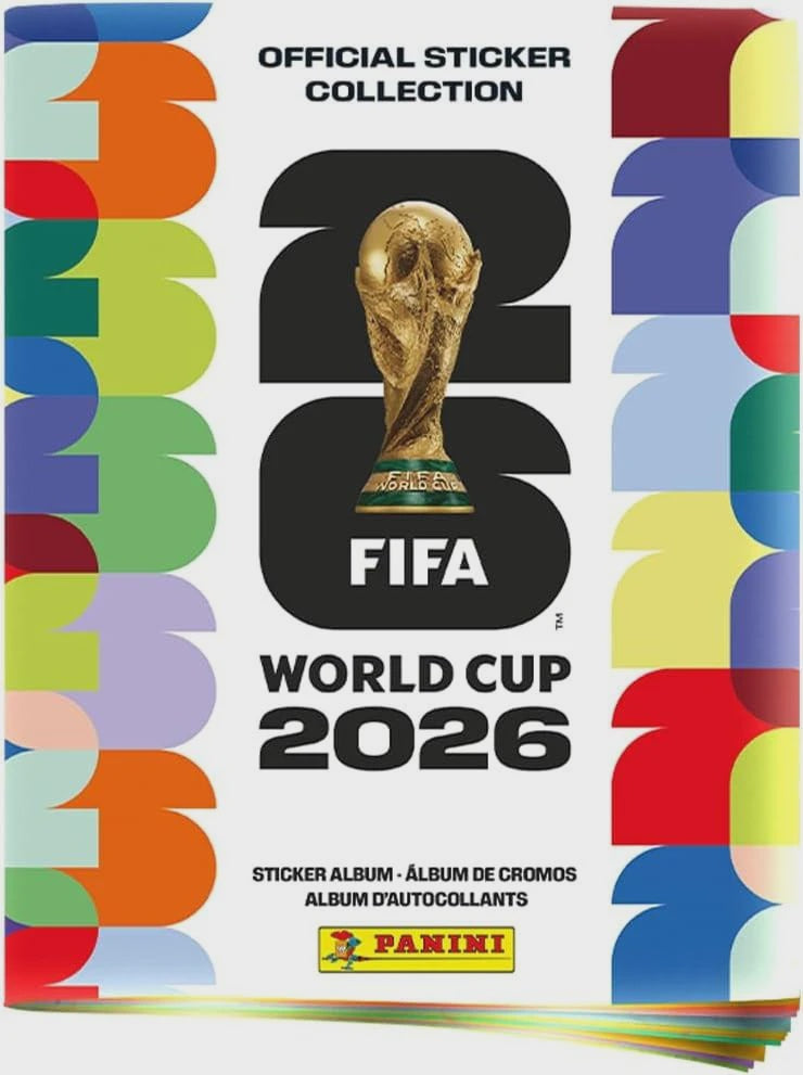 2026 Panini FIFA World Cup Soccer Sticker Album Book