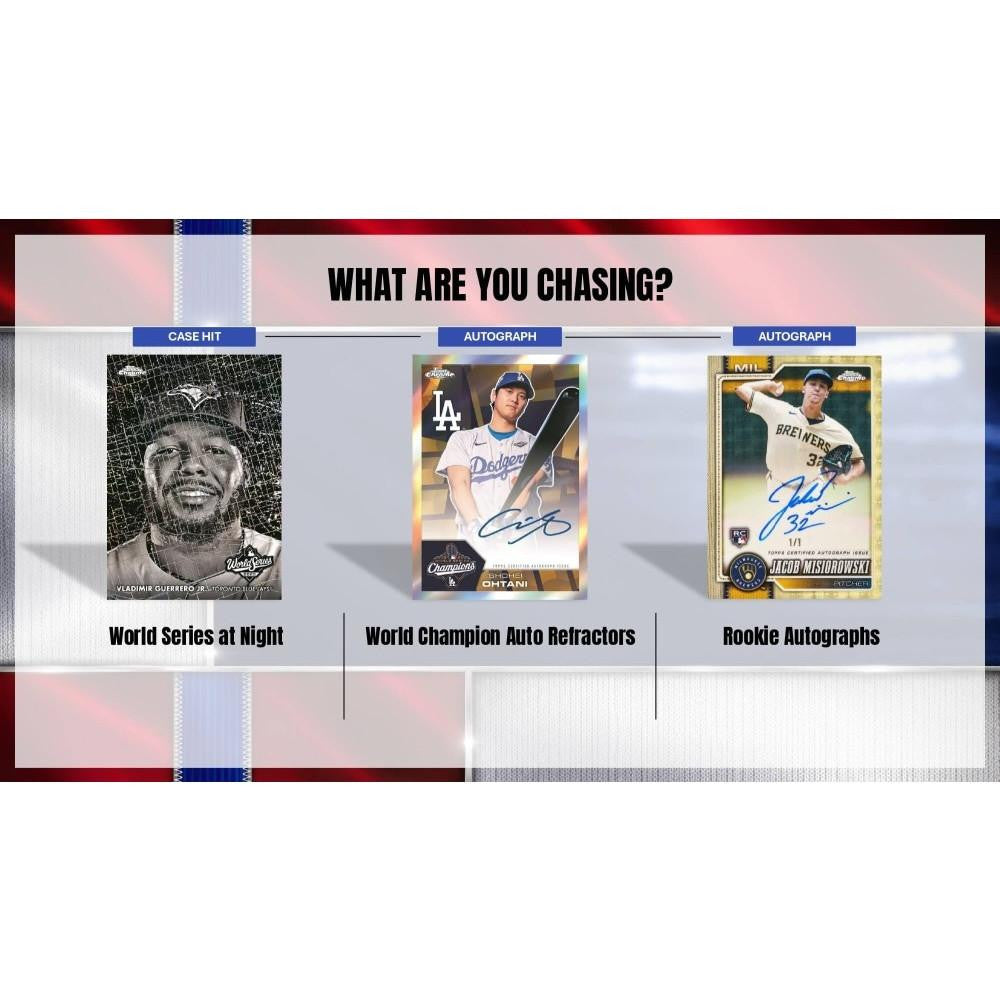 2026 Topps Chrome Baseball Hobby Box