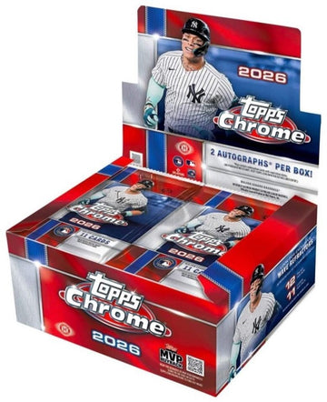 2026 Topps Chrome Baseball Jumbo Hobby Box