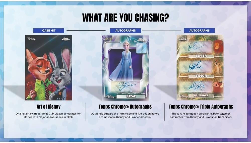 2026 Topps Chrome Disney Blaster Box