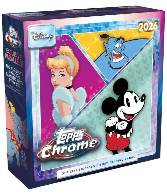2026 Topps Chrome Disney Mega Box