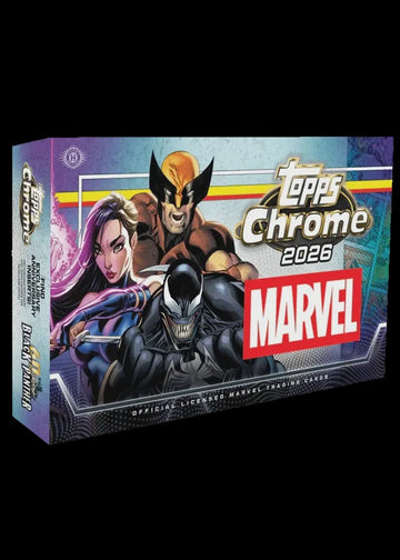 2026 Topps Marvel Comics Chrome Hobby Box