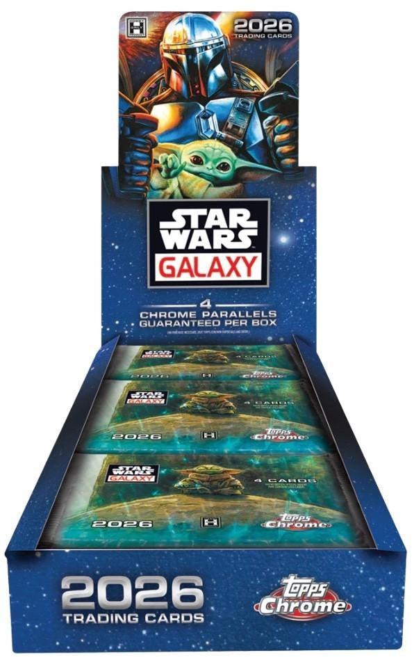 2026 Topps Star Wars Chrome Galaxy Hobby Box