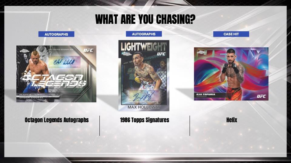 2026 Topps Chrome UFC Hobby Box