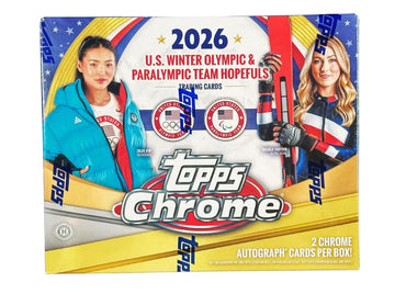 2026 Topps Chrome US Olympic & Paralympic Hopefuls Hobby Box
