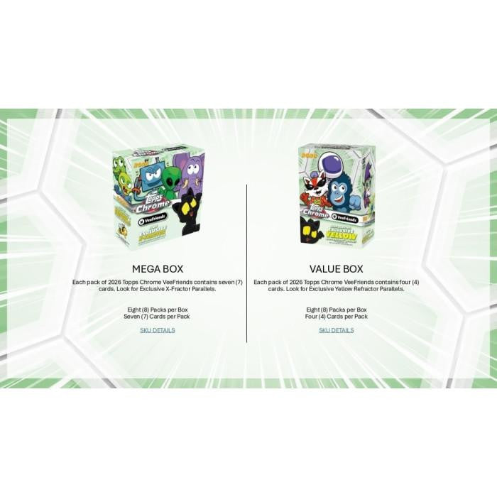 2026 Topps VeeFriends Chrome Blaster Box