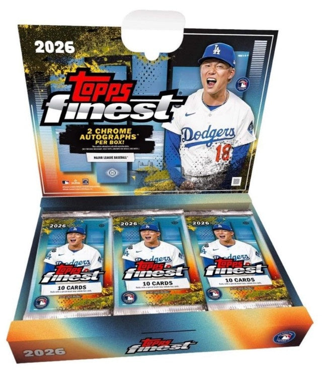 2026 Topps Finest Baseball Hobby Box