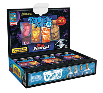 2026 Topps Finest Marvel Fantastic Four 65th Anniversary Hobby Box