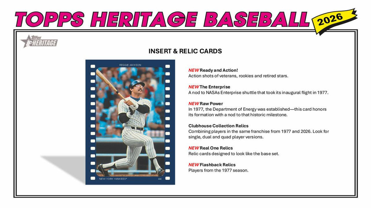 2026 Topps Heritage Baseball Mega Box