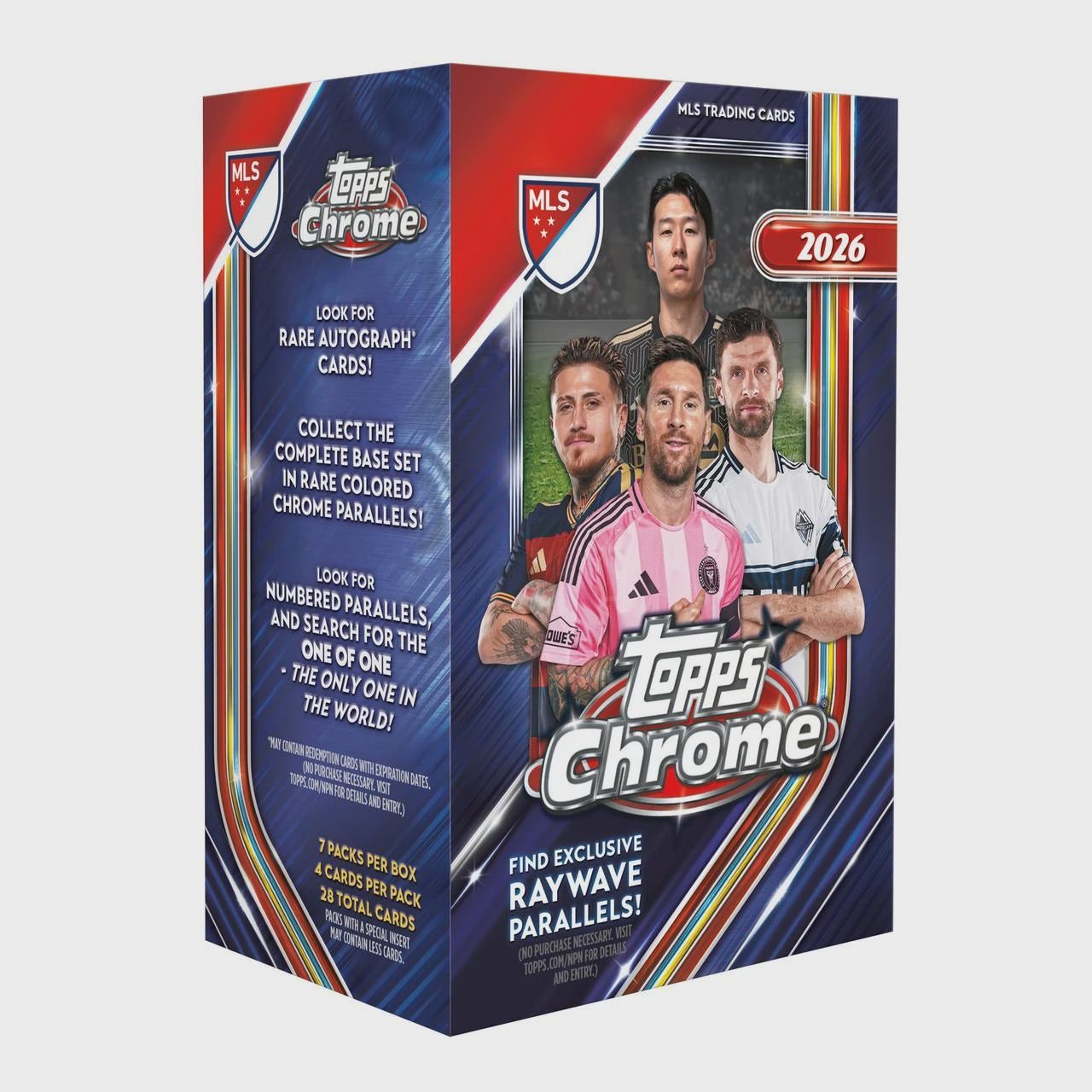 2026 Topps MLS Chrome Soccer Blaster Box