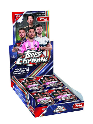 2026 Topps MLS Chrome Soccer Hobby Box